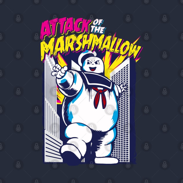 Attack of the Marshmallow by NorthWestDesigns