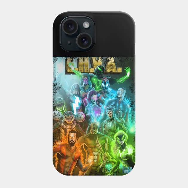 ehva 4 Phone Case by carrillo_art_studios