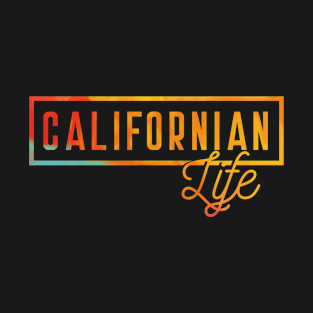 US State Californian Life Souvenir T-Shirt