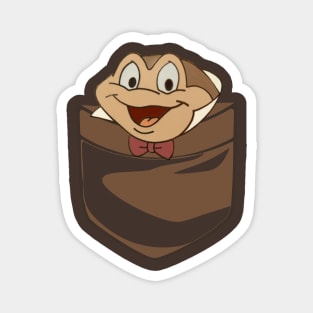 Faux Pocket Mr. Toad Magnet