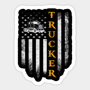 Truck Driver Stickers Teepublic