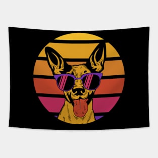 Cool Retro Dog Tapestry