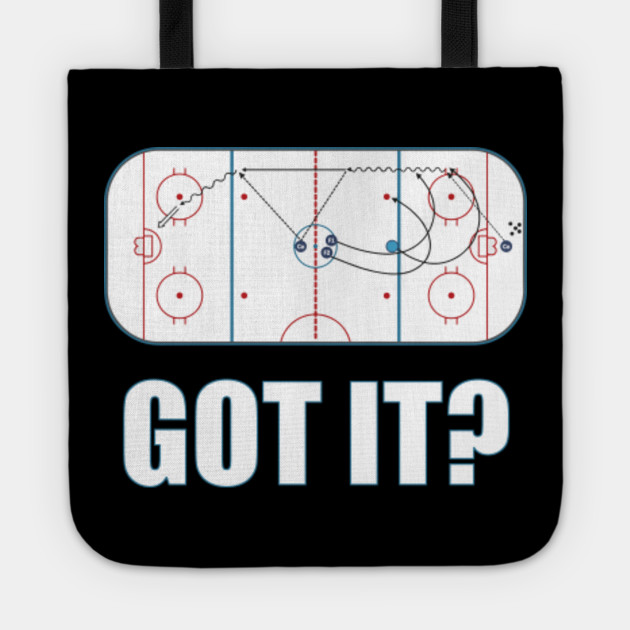 Ice Hockey Players Gift Ideas Ice Hockey Tote Teepublic