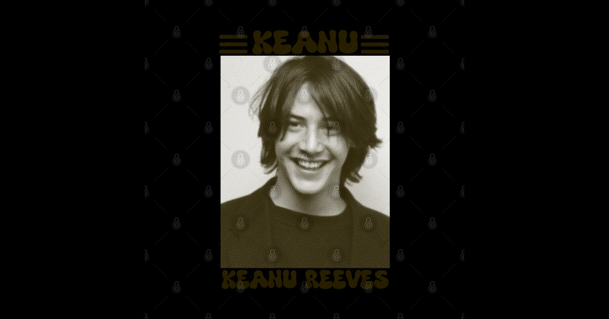Keanu Reeves - Keanu Reeves - Sticker | TeePublic