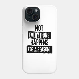 Sarcastic Dark Humor Jokes Trauma Judging Personality Type Phone Case