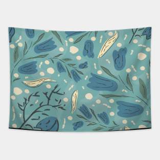 Floral Pattern Tapestry