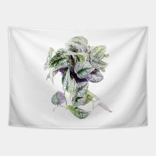 Satin Pothos Watercolor Tapestry