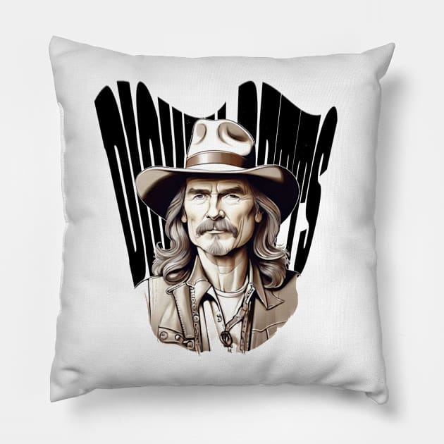 Dickey Betts Pillow by unn4med