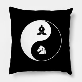 Bishop-Knight Yin Yang Pillow