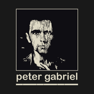 Peter Gabrieler art drawing T-Shirt