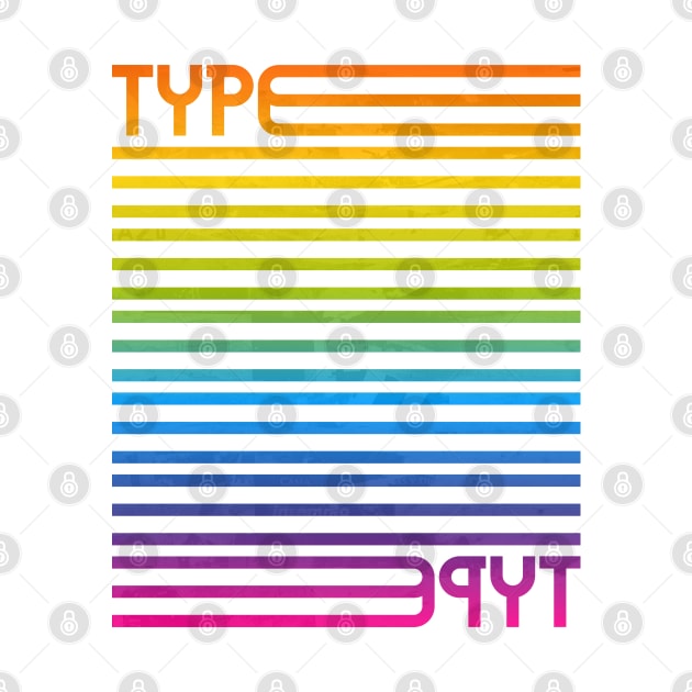 Type Stripes (Full Spectrum) by John Uttley