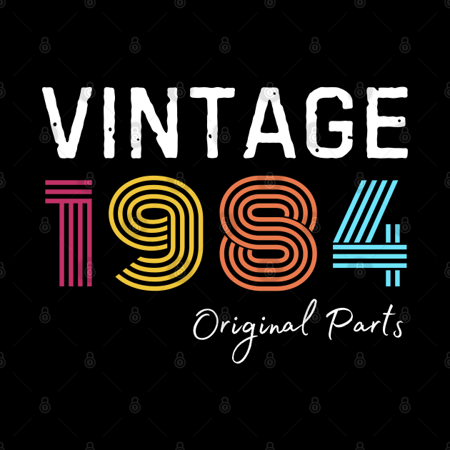 Vintage 1984 by Inktopolis