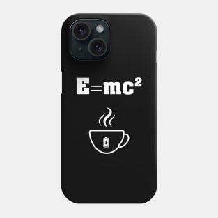 E equals mc squared Phone Case