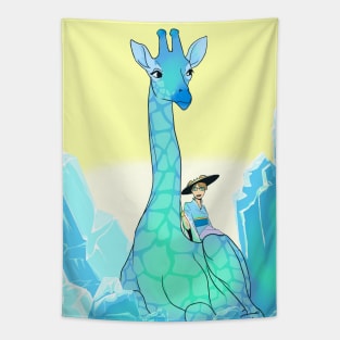 Frost Giraffe Tapestry