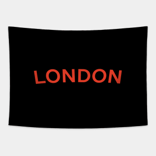 London City Typography Tapestry