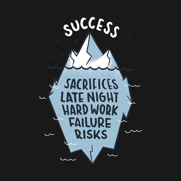 Success Hardwork Motivation Quote by OfCA Design