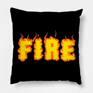 fire Description Pillow