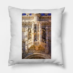 Jerónimos stone art Pillow