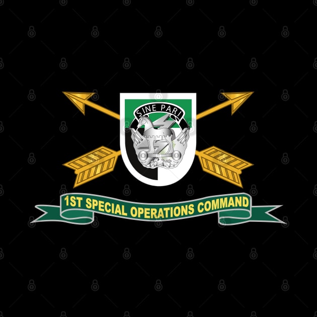 1st Special Operations Command (SOCOM) Flash w Br - Ribbon X 300 by twix123844