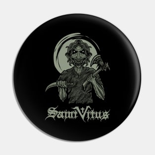 saint vitus metal Pin