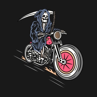 Motobiker skull T-Shirt