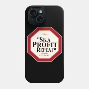 Ska Profit Repeat Beer Label Phone Case