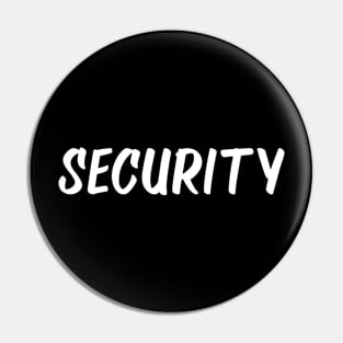 security Pin