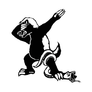 Dabbing Honey Badger T-Shirt