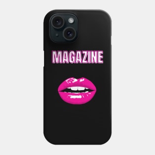 magazine red lips Phone Case