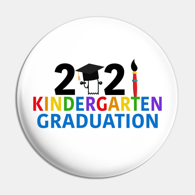 2021 Kindergarten Graduation Cute Kids Pin by epiclovedesigns