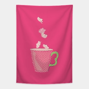 Tea to make you smile Tapestry