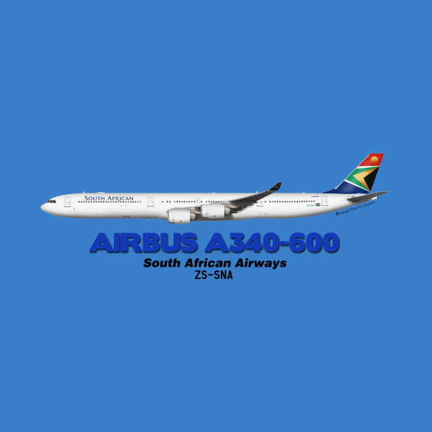 Airbus A340-600 - South African Airways by TheArtofFlying