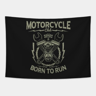 Motorcycle Club Tapestry