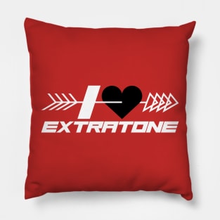 I Heart Extratone Pillow