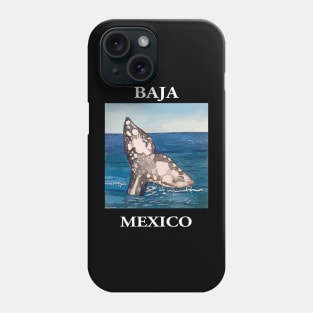 Whale Tail in Baja California Mexico - Welshdesigns Phone Case