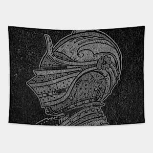 THE BLACK KNIGHT Tapestry