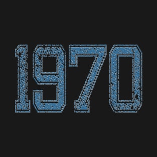 1970 Vintage Year Design Clothing T-Shirt