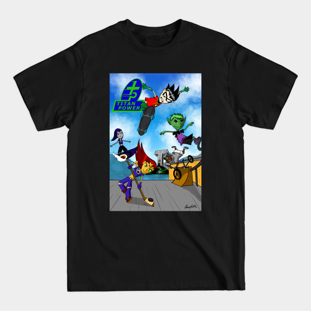 Discover Titan Power - Teen Titan - T-Shirt