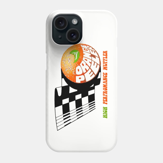 Orange Peeler Phone Case by retrorockit