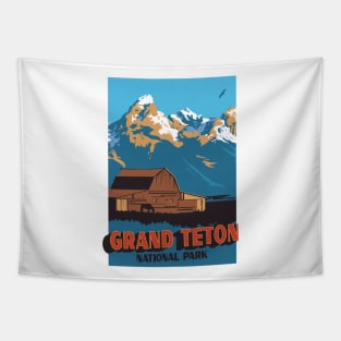 Grand Teton National Park Apparel Tapestry