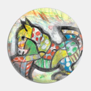 Tribute to Romero Britto "the horse" - 1 Pin