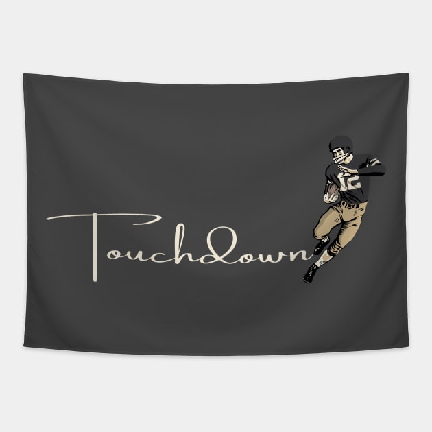 Touchdown Saints! Tapestry by Rad Love