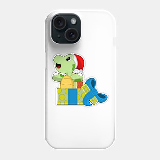 Turtle Christmas Packages Phone Case