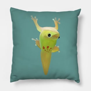 Gold dust day gecko Pillow