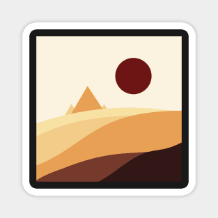 Cairo desert Magnet