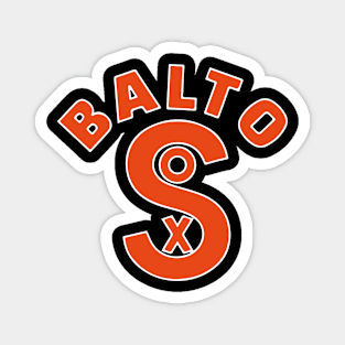 The Baltimore Black Sox Negro League Baseball Logo Magnet