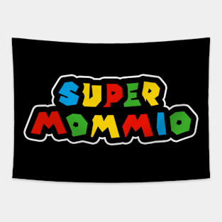 Funny Super Gamer Mommio Mother's Day 2024 Tapestry