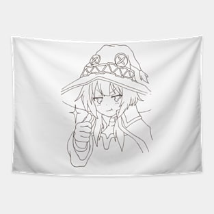 Megumin Sketch [Anime] Tapestry