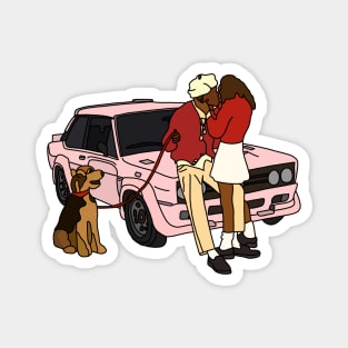 Car Kiss Magnet