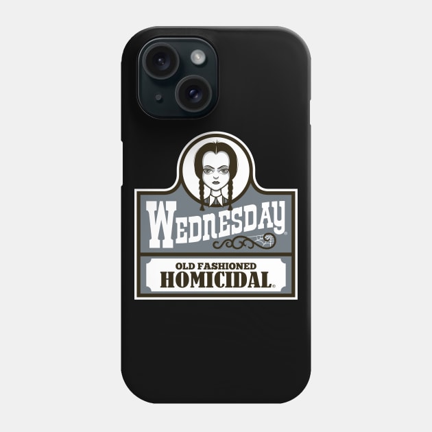 Old Fashioned Homicidal Phone Case by Nemons